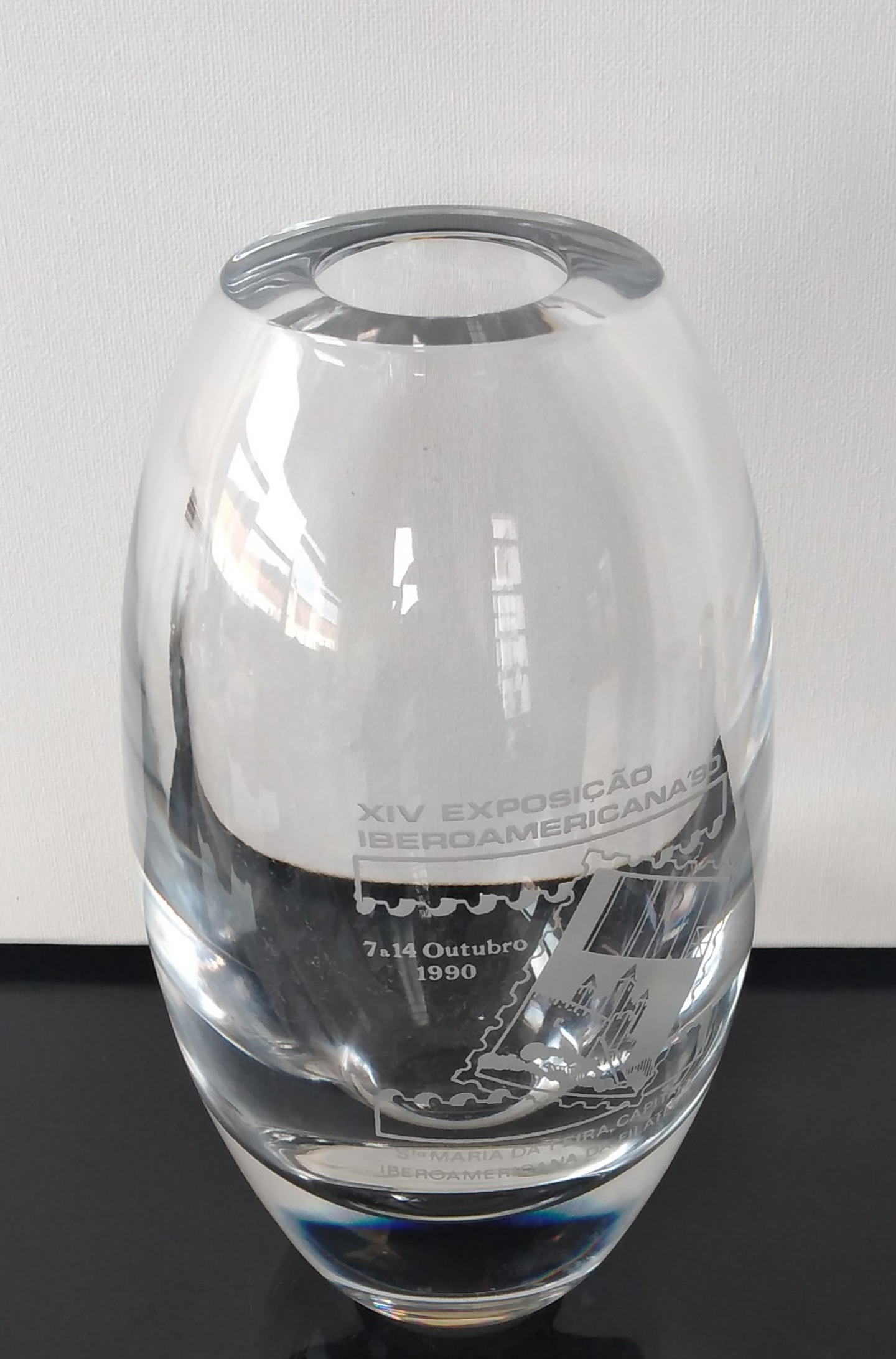 Bowl em cristal, XIV FILATÉLICA  90 1