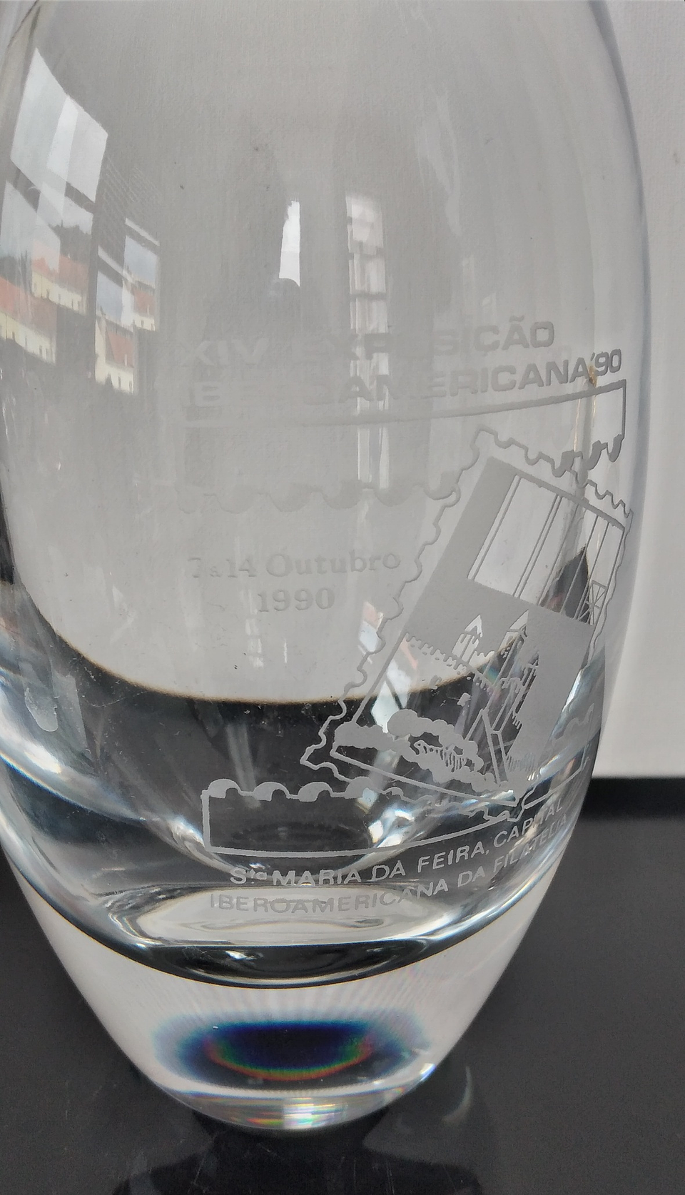 Bowl em cristal, XIV FILATÉLICA  90 3