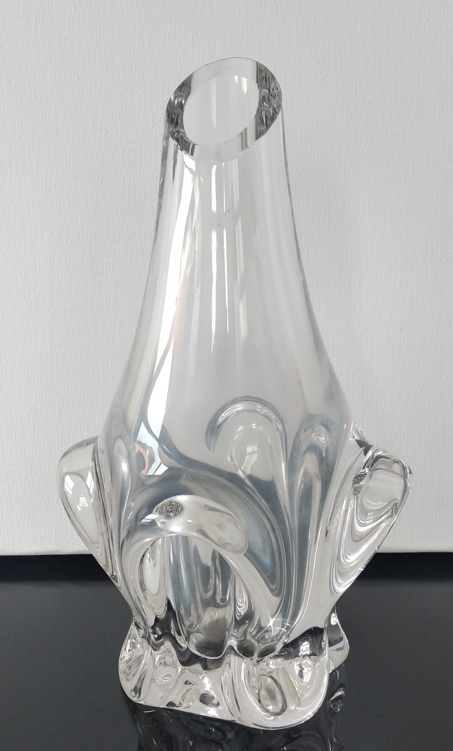 Vaso em cristal de Sevres 2