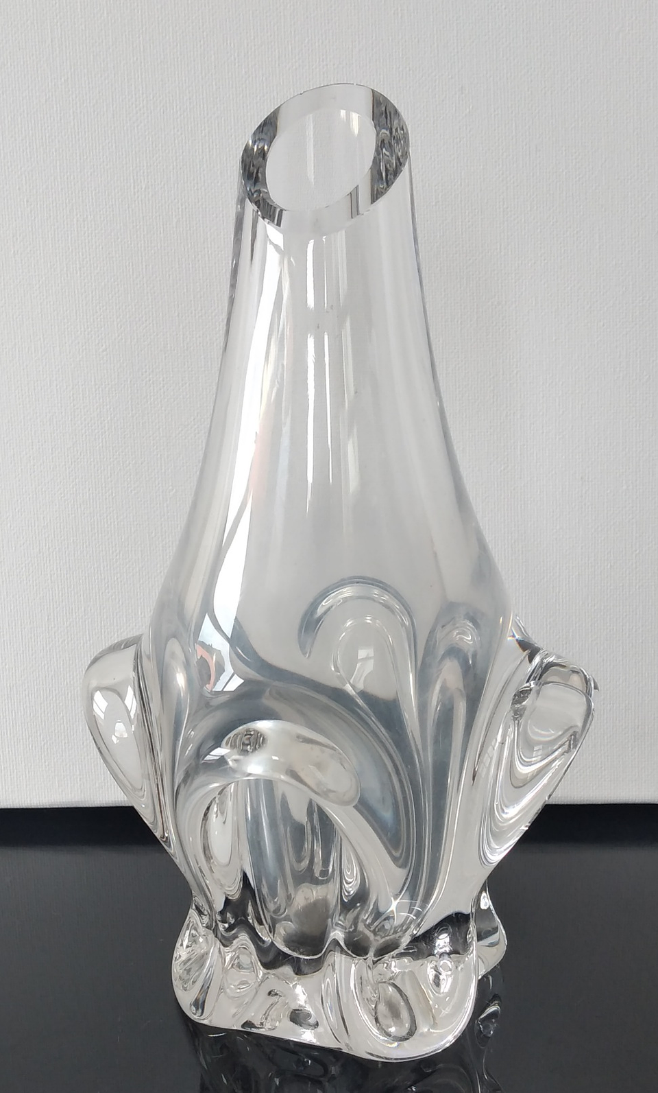 Vaso em cristal de Sevres 2