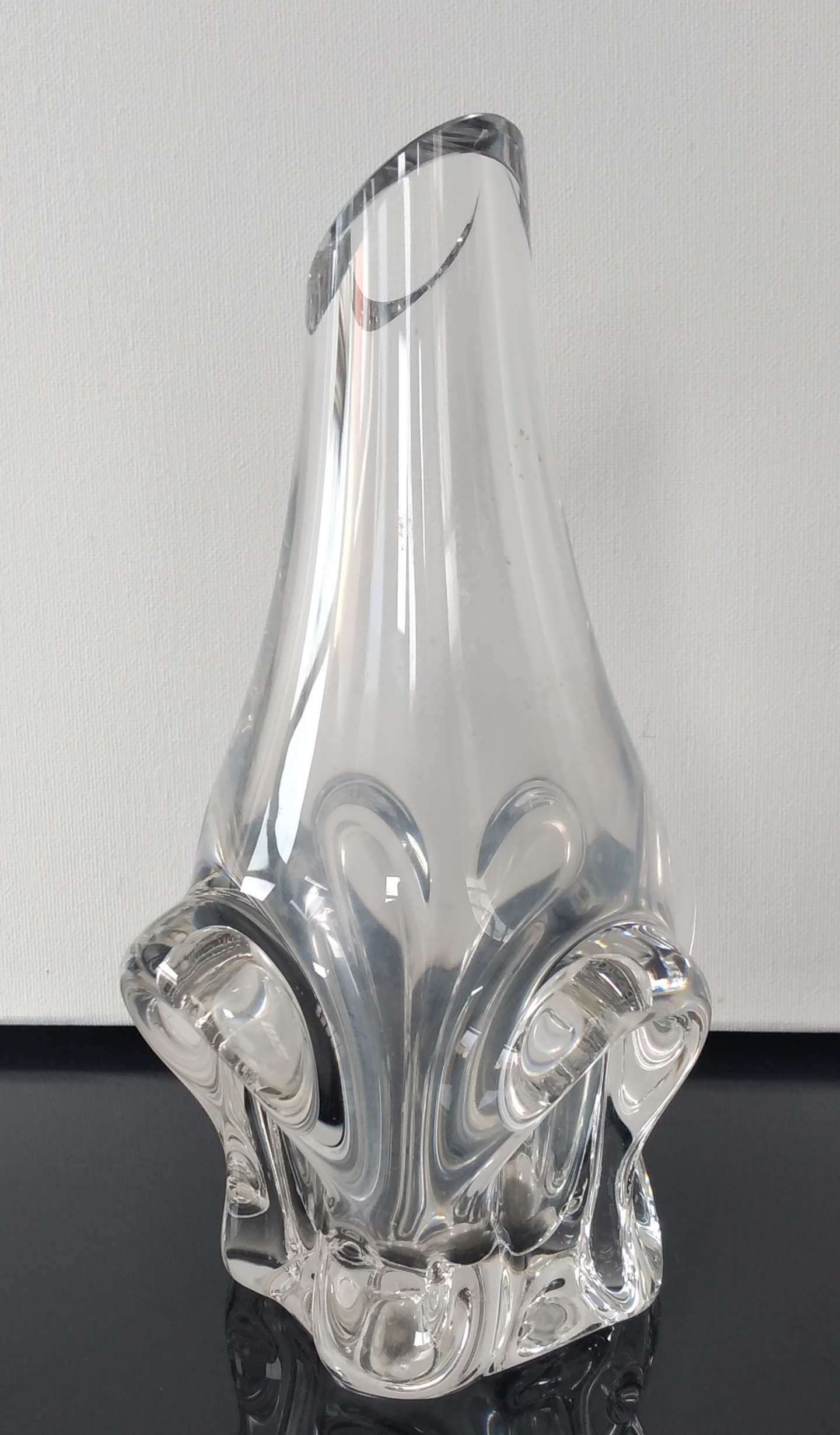 Vaso em cristal de Sevres 3