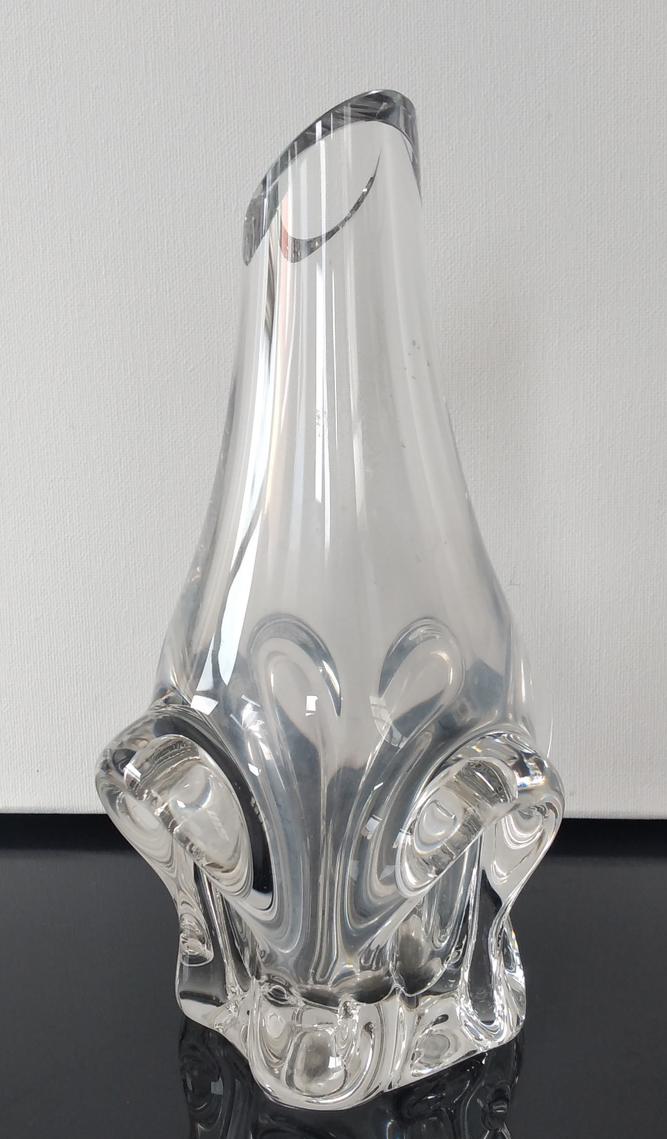 Vaso em cristal de Sevres 3