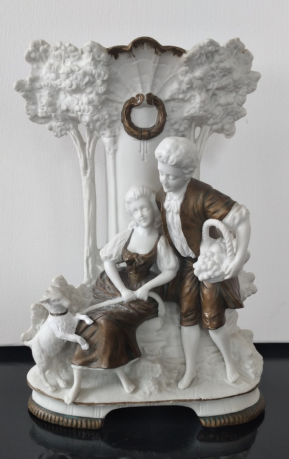 Floreira em biscuit  1