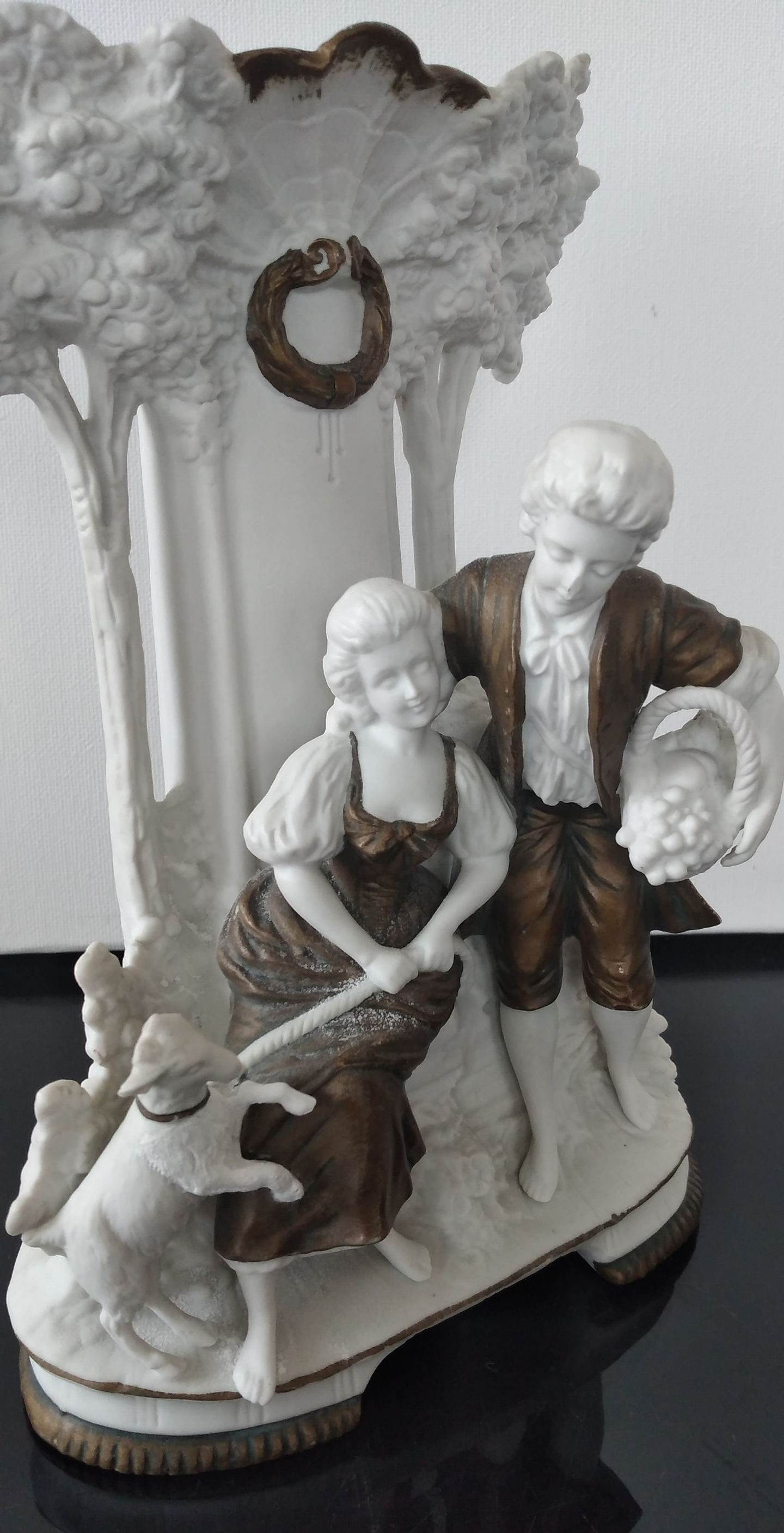 Floreira em biscuit  2