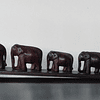 Manada de elefantes africanos 