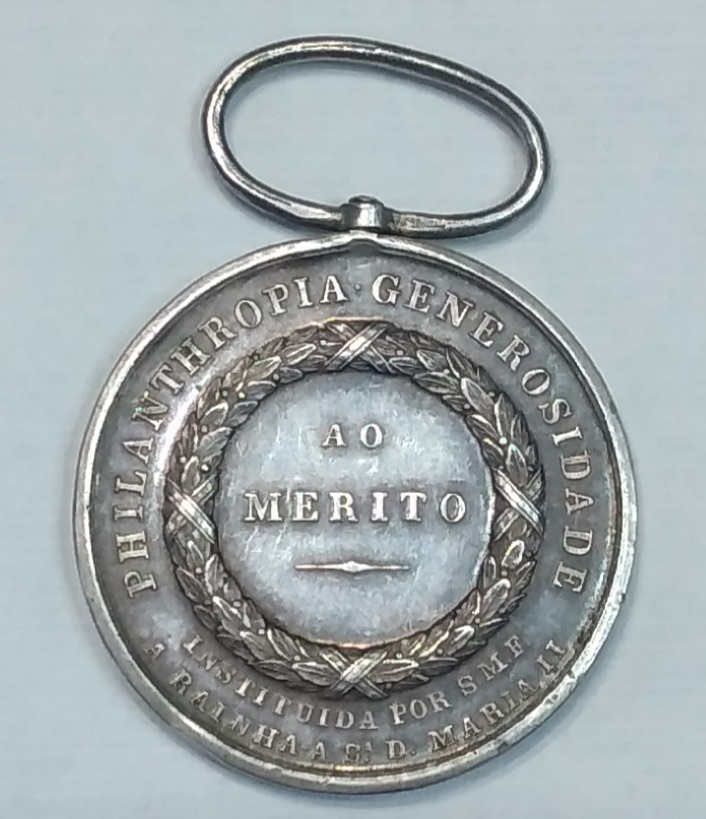 Medalha - D. Maria II - Rainha de Portugal 