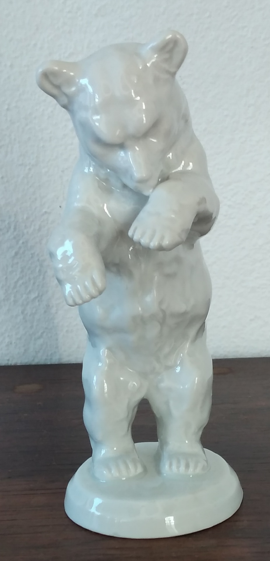 Urso polar em porcelana 