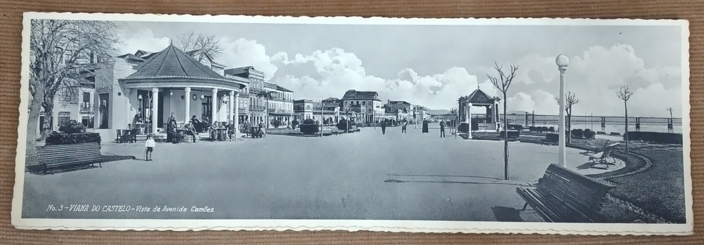 Cartão Postal Panorâmico Viana  1