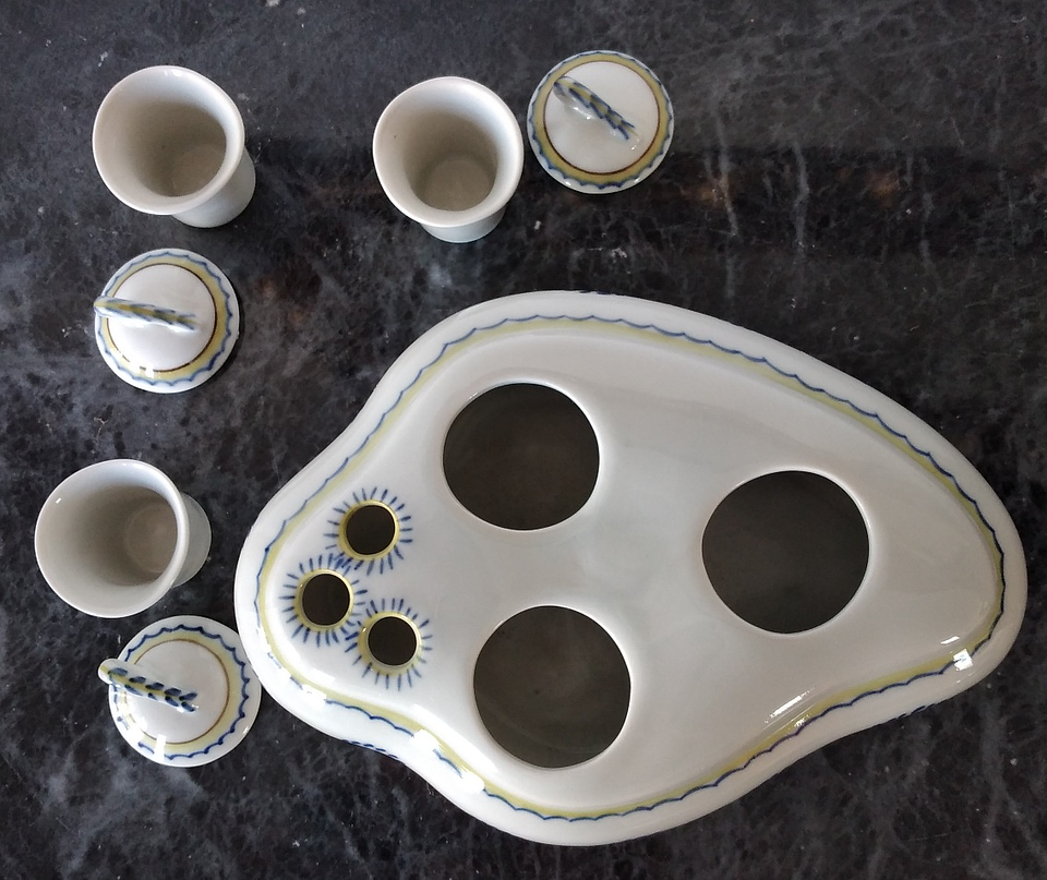 Tinteiro em porcelana de Viana 4