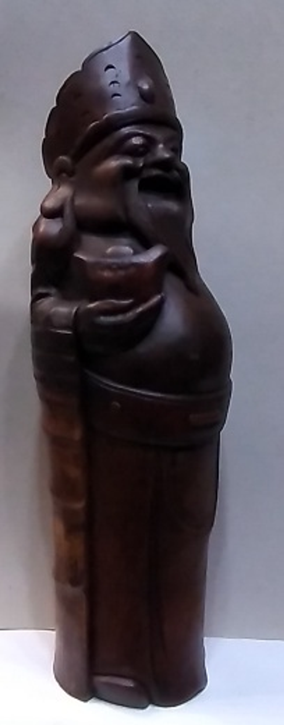Escultura Oriental em bambu  2