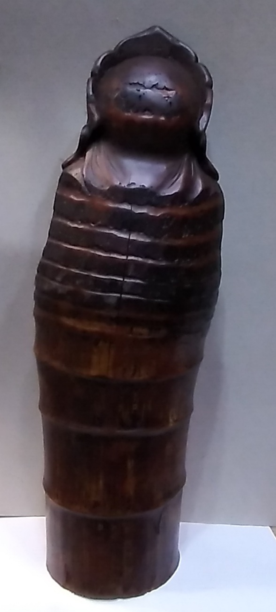 Escultura Oriental em bambu  6