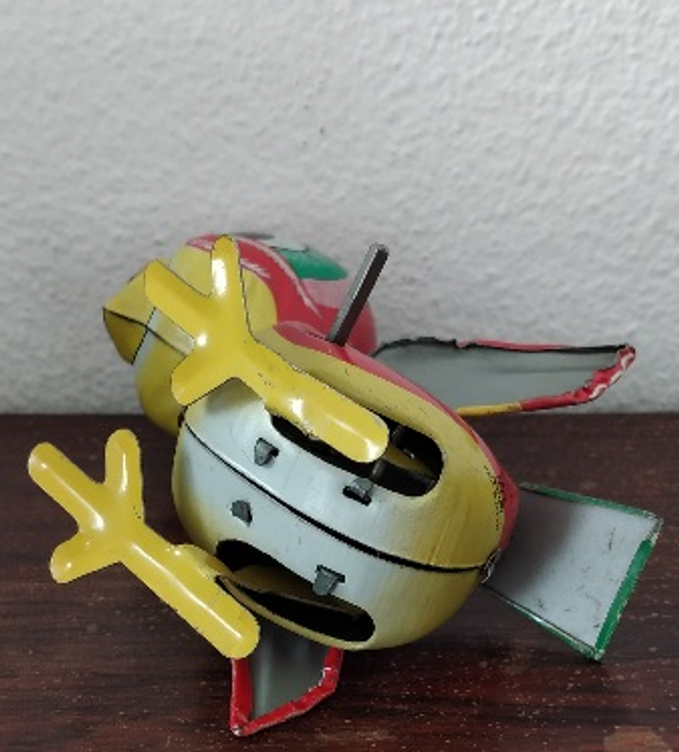 Pato, brinquedo em lata 3