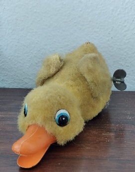 Brinquedo, pato mecânico 