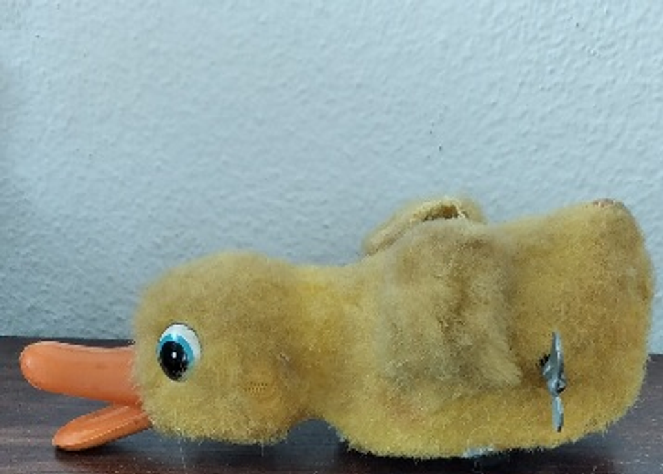 Brinquedo, pato mecânico  5