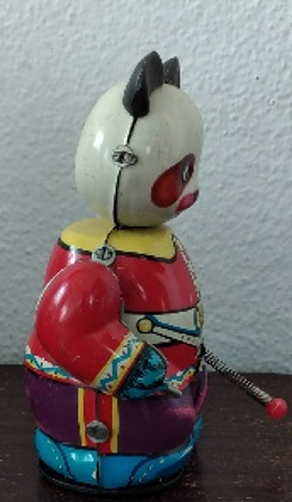 Brinquedo de lata, panda 4