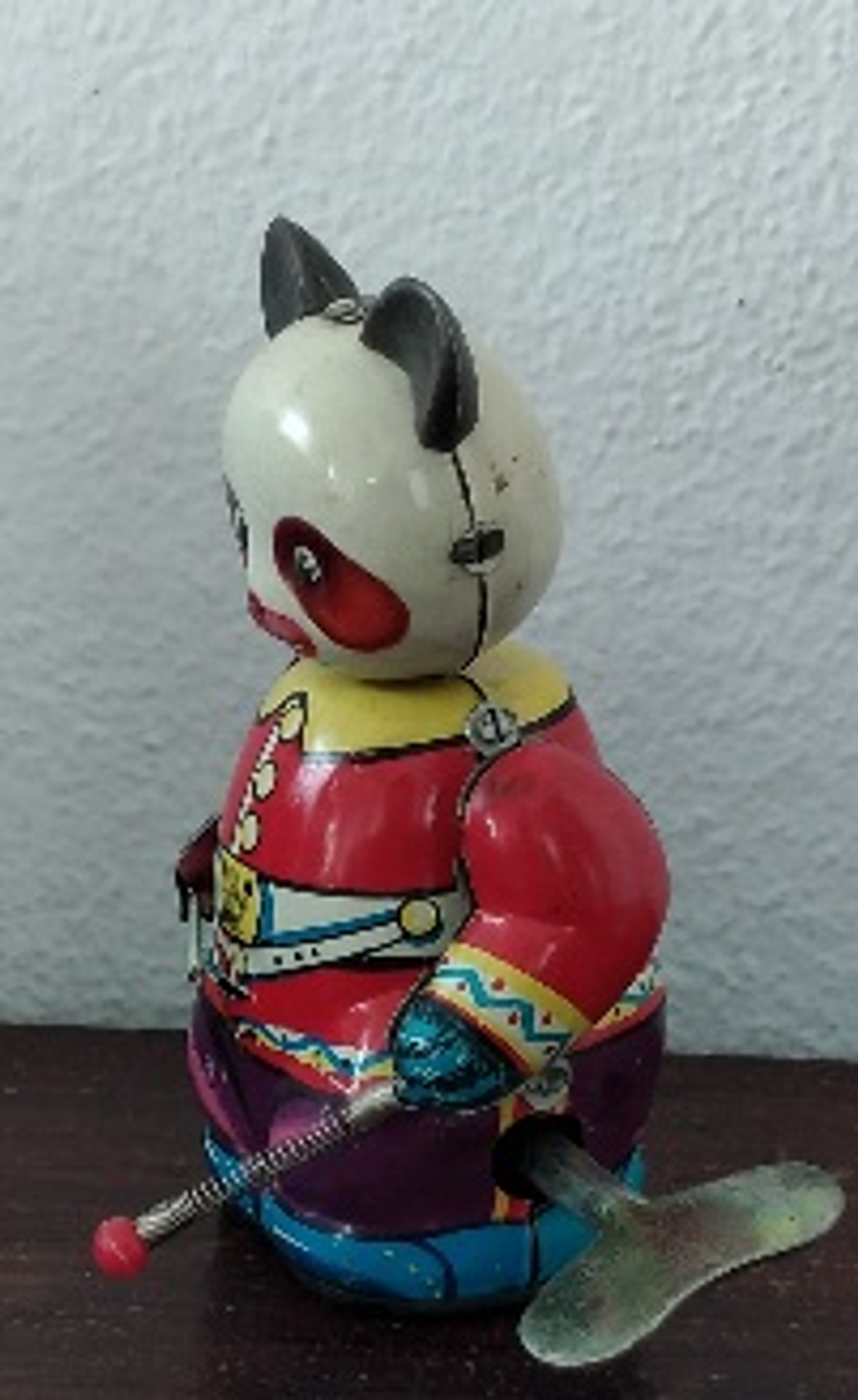 Brinquedo de lata, panda 5