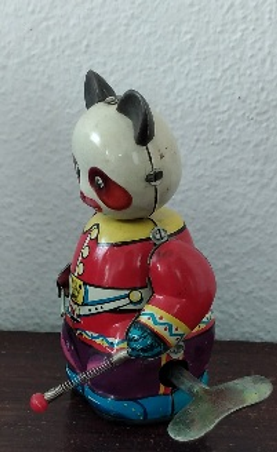 Brinquedo de lata, panda 5