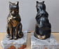 Bookends gatos arte deco  - Thumbnail 3