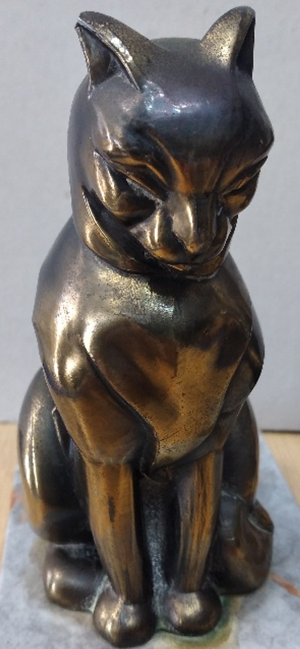 Bookends gatos arte deco  5