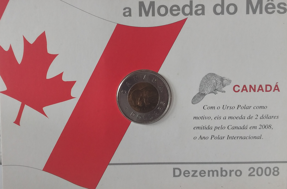A Moeda do Mês Canadá  1