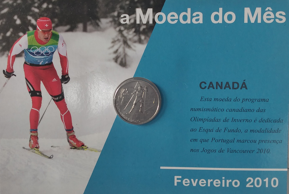 A moeda do mês Canadá  1