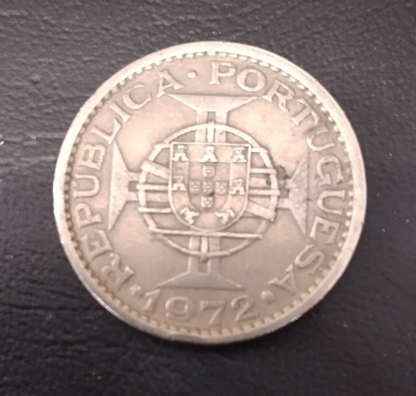 Moeda Angola 5 escudos 1972 2