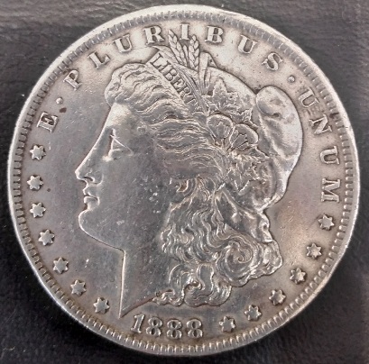 Moeda USA, one dollar 1888