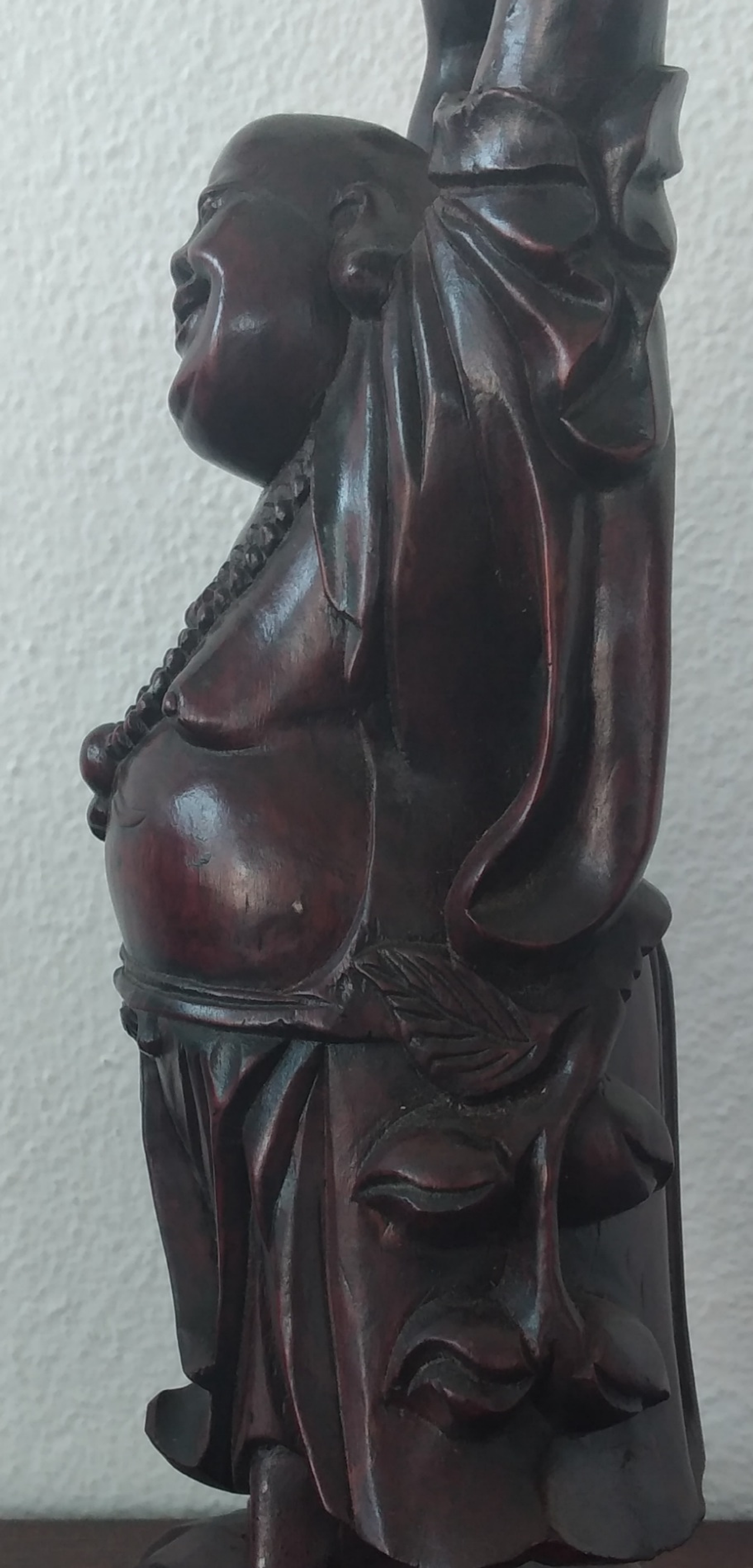 Escultura Oriental em madeira  5