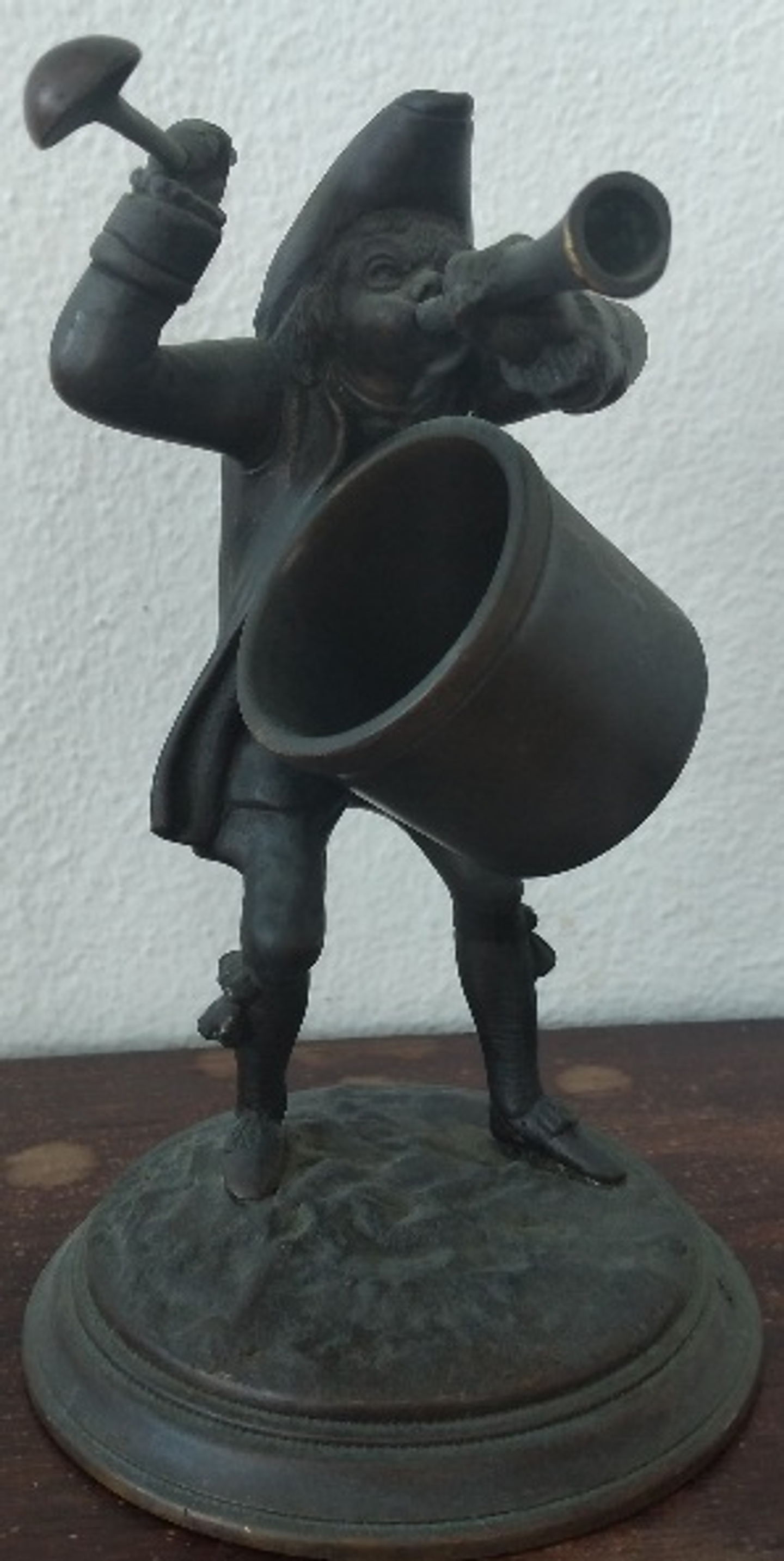 Sopeiro militar em bronze  8