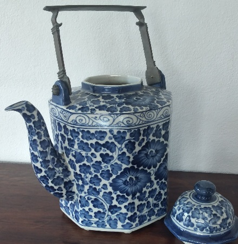 Grande bule em porcelana, Tailândia  5