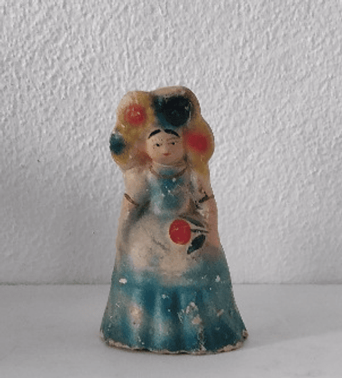 Antigo bibelot cerâmica 