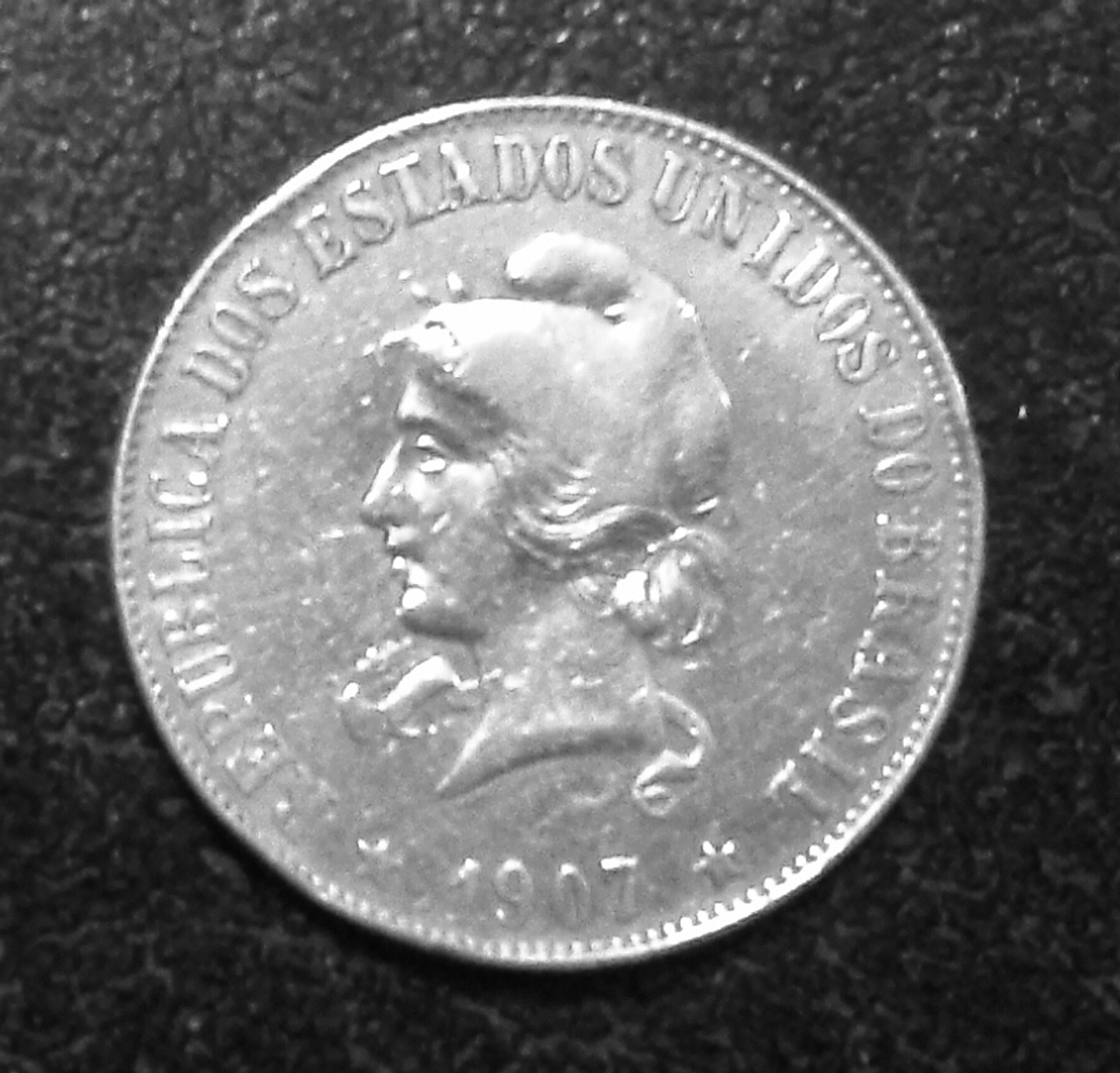 Moeda, 2000 réis,  1907 Brasil  1