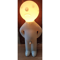 Luminária de mesa boneco engraçado 
