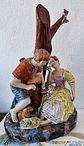 Estatueta, grupo em porcelana Staffordshire - thumbnail 5