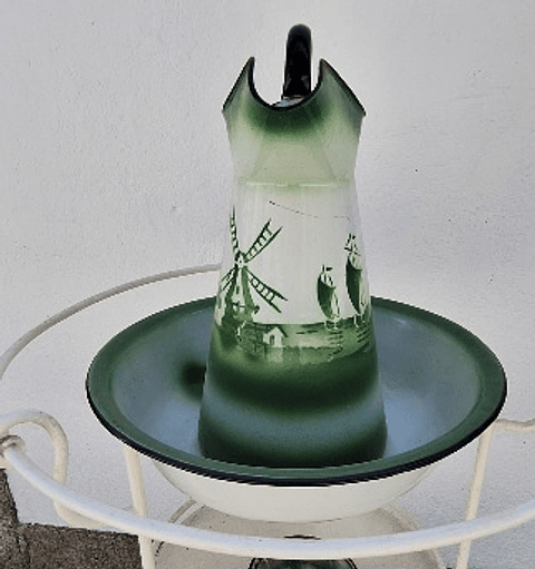 Antigo lavatório em ágata 