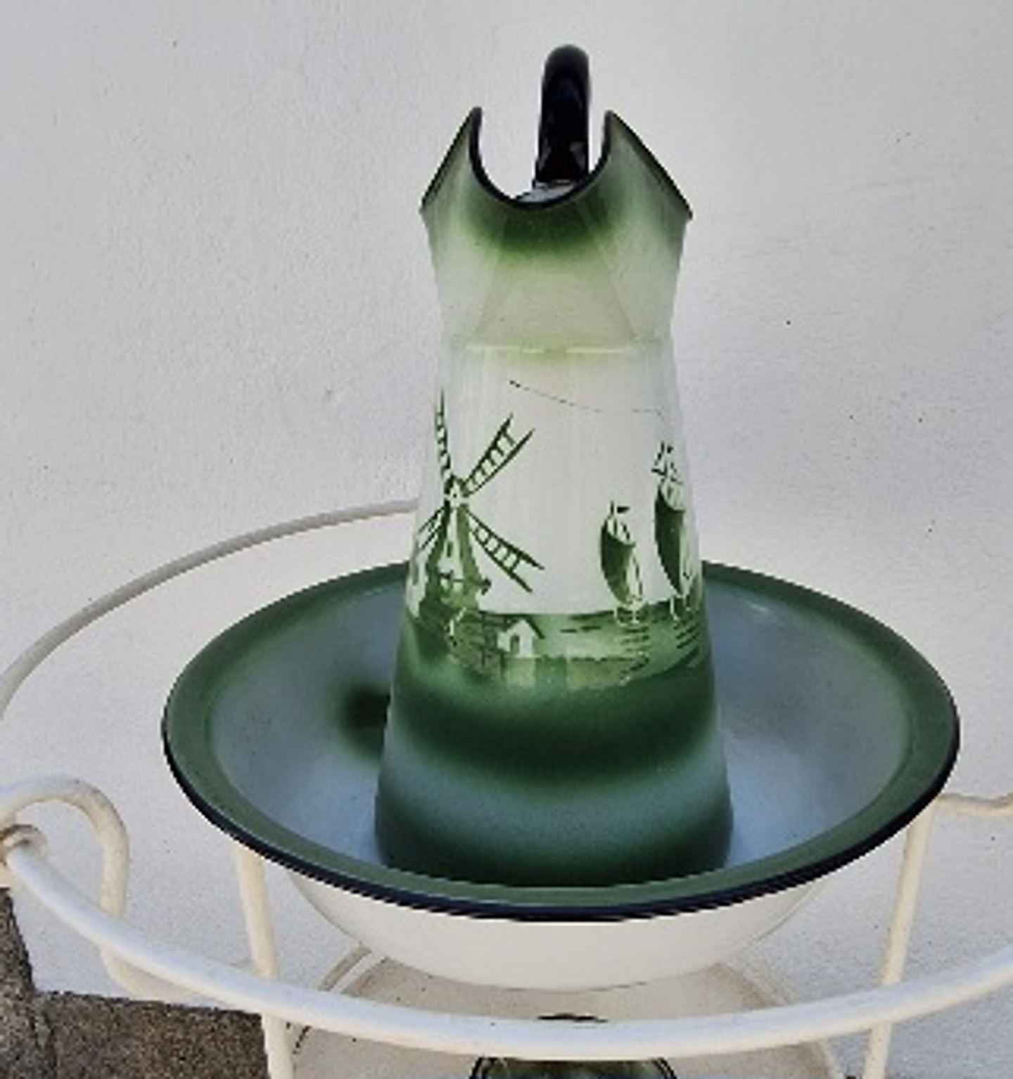 Antigo lavatório em ágata  1