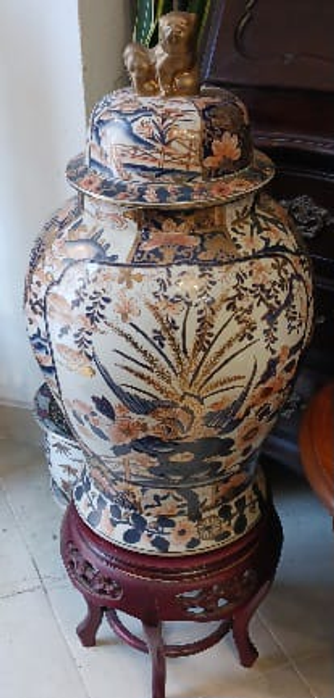 Grande potiche Imari