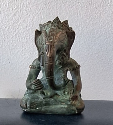 Estatueta bronze Ganesha