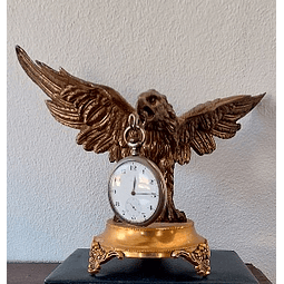 Porta relógio em bronze