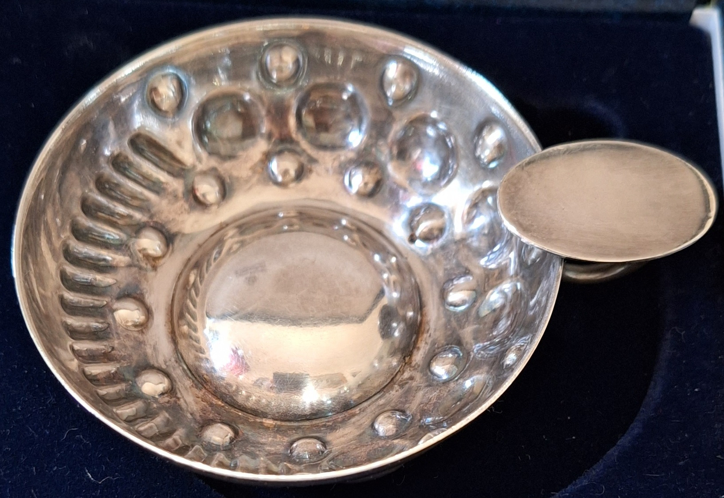 Taste vins em metal prateado 1