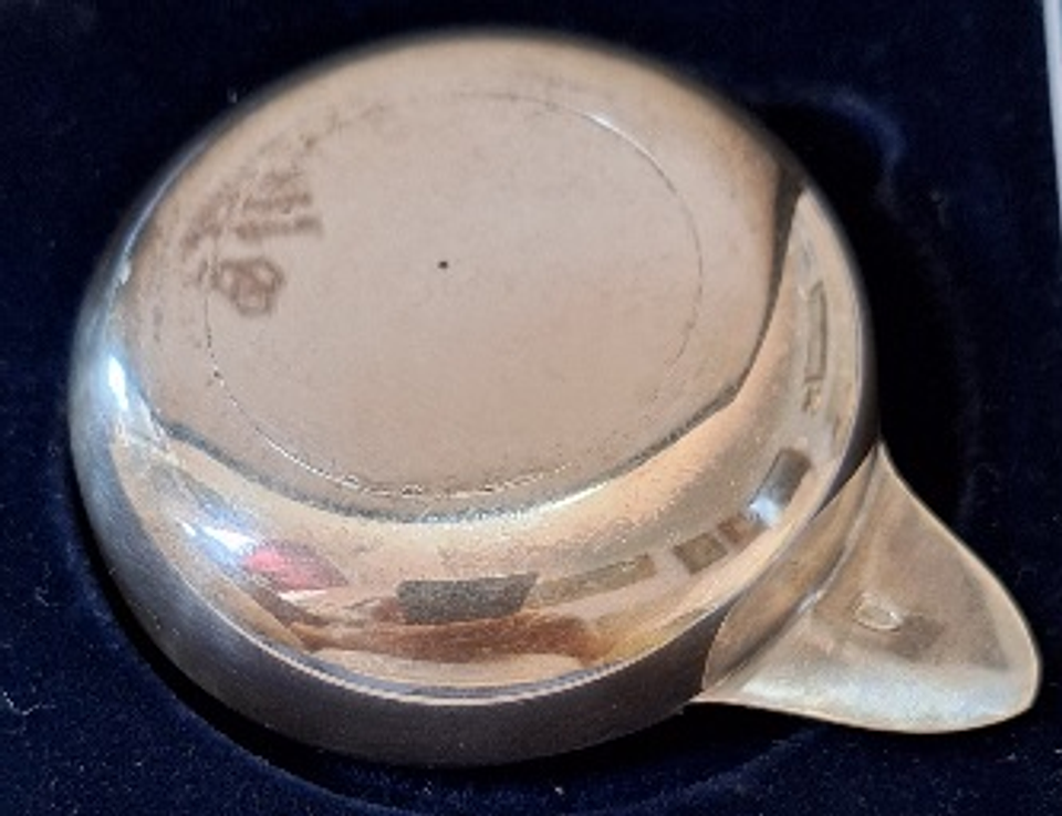 Taste vins em metal prateado 2