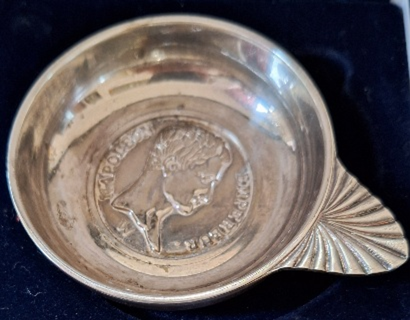 Taste vins em metal prateado 3