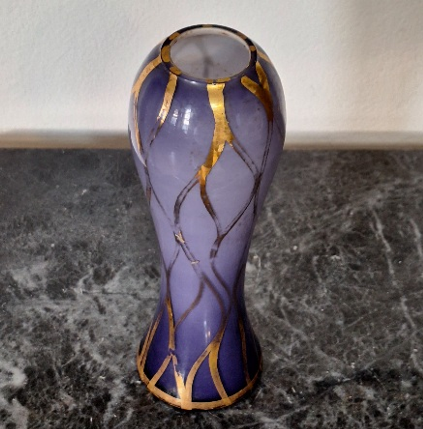 Jarra vidro lilás  3