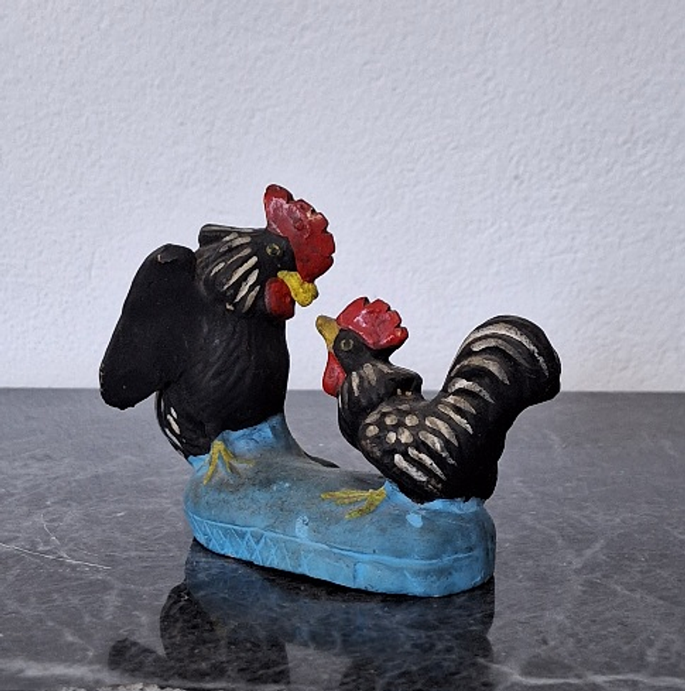 Briga de galos, cerâmica  2