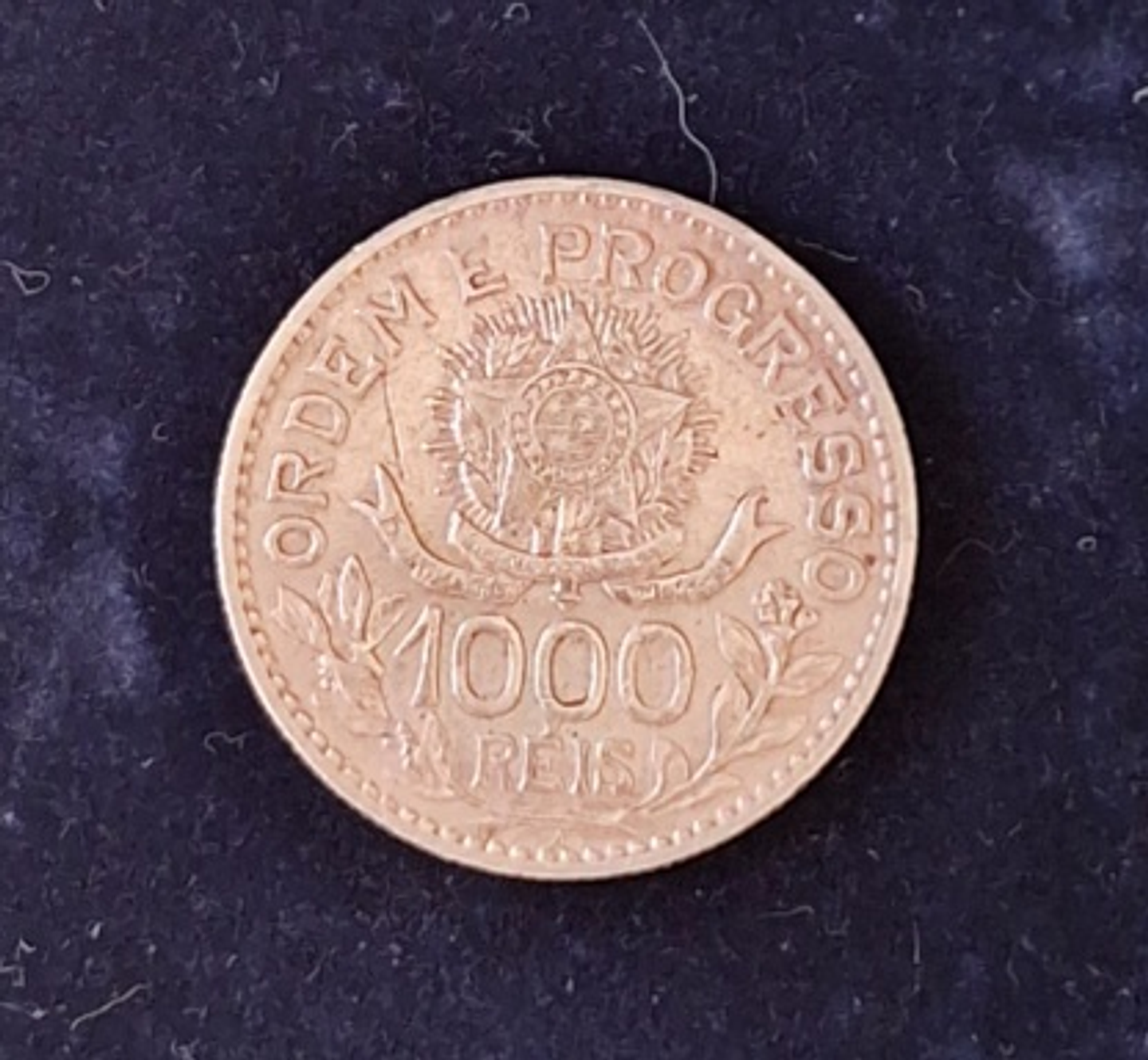 Moeda, 1000 réis, 1913, Brasil  4