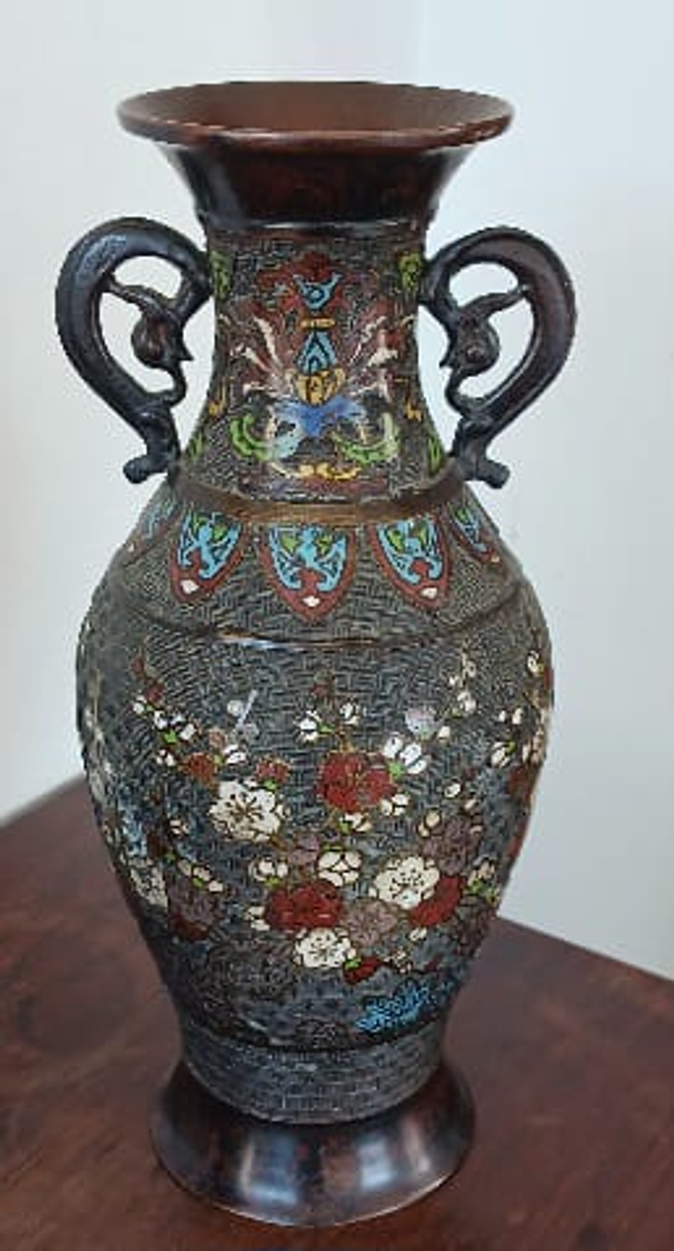 Par de vasos, Champlevé 2