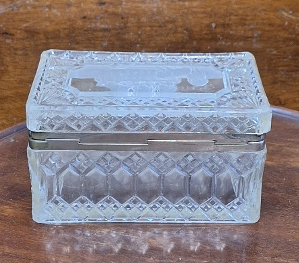 Caixa para Chá em vidro russo 3