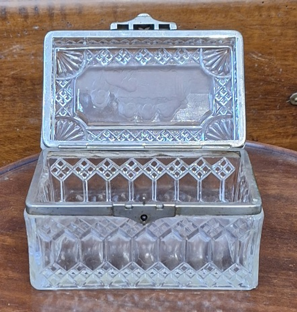 Caixa para Chá em vidro russo 4