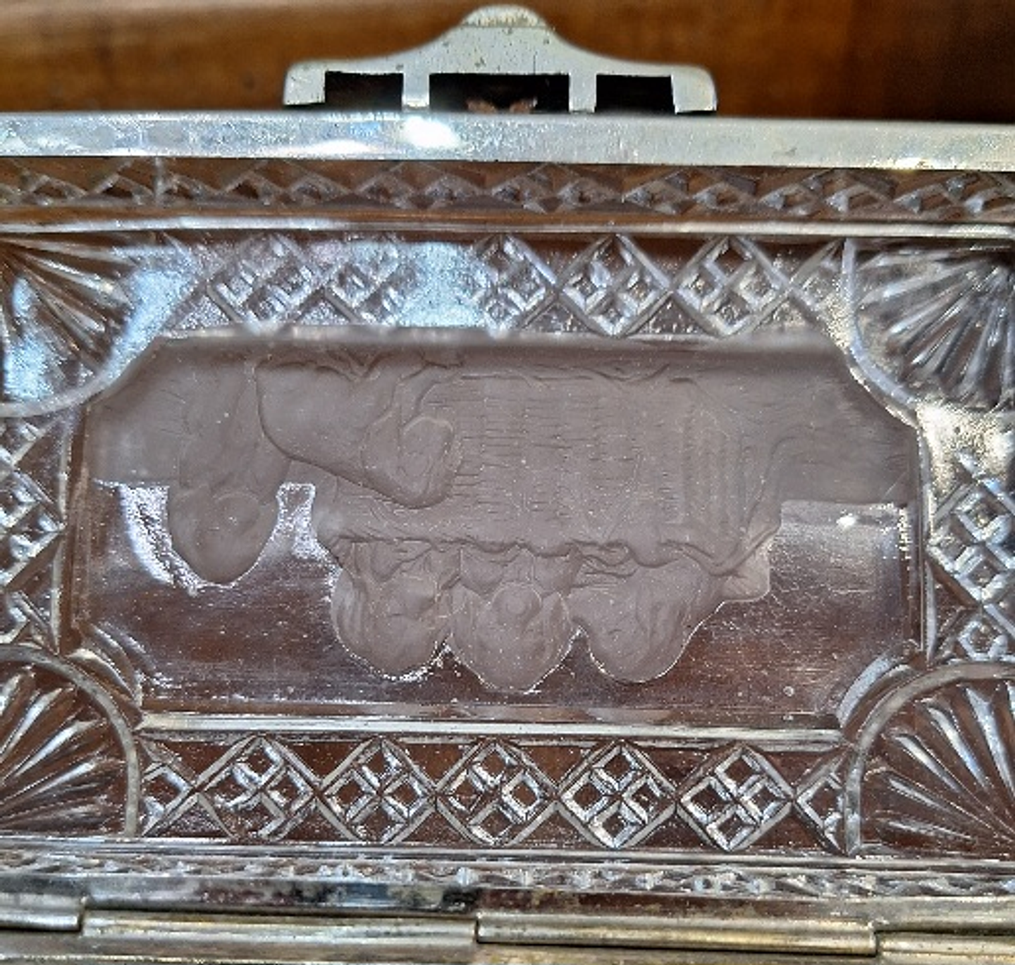 Caixa para Chá em vidro russo 5