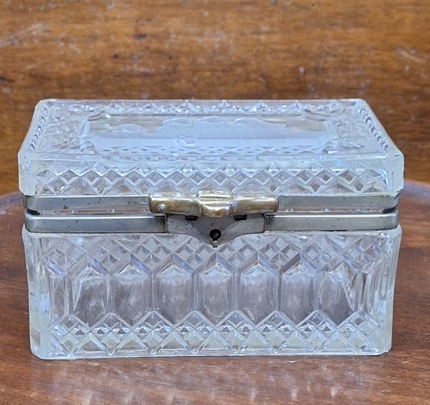 Caixa para Chá em vidro russo 6